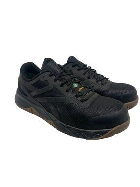 Reebok Work Men's Nanoflex TR SD+ Composite Toe Work Shoes Black/Gum Size 9.5W